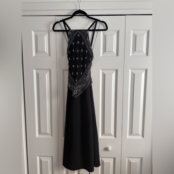 DION LEE Bandana Midi Slip Dress - Picture 2 of 3